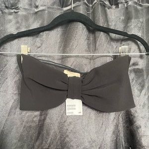 H&M bow bralette / crop top